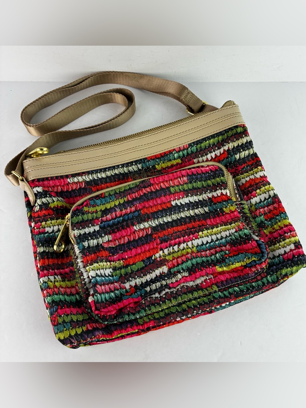 Kipling April Nylon Crossbody Bag